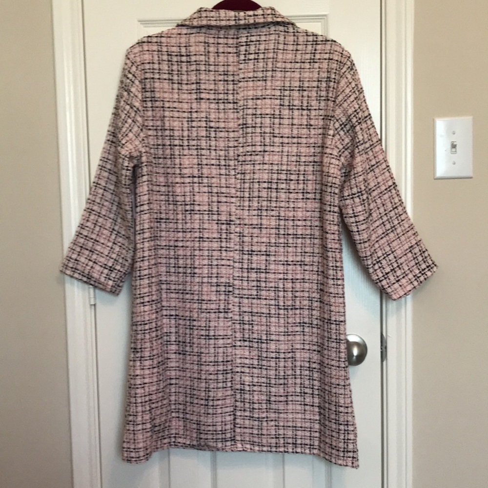 NWT JustFab Shift Tweed Dress - Picture 6 of 9